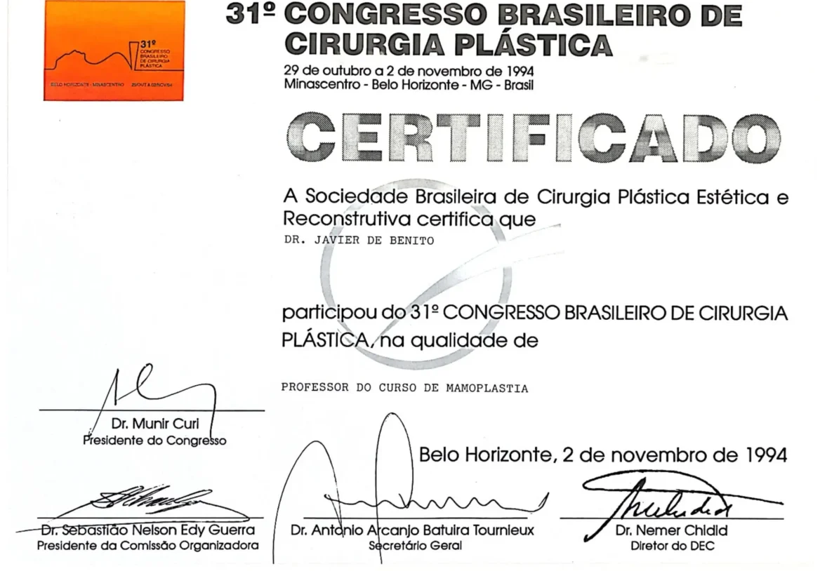congreso brasileiro de cirugia plástica